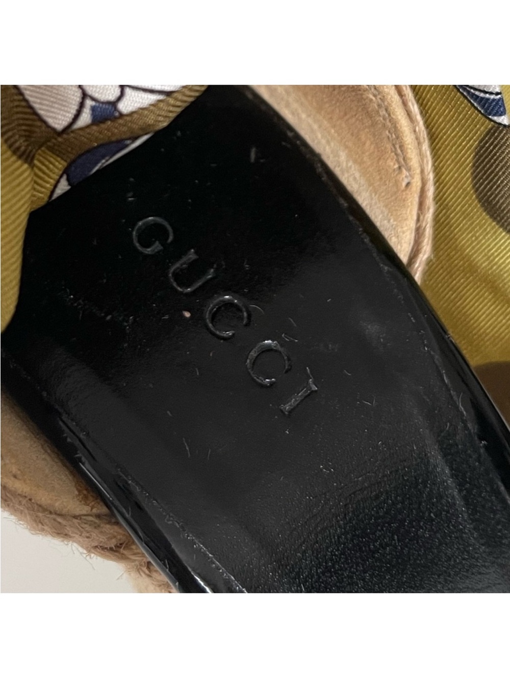 AUTHENTIC GUCCI RESORT COLLECTION WEDGES - Picture 9 of 10